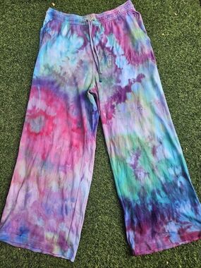 Hand Dyed Cropped Pants